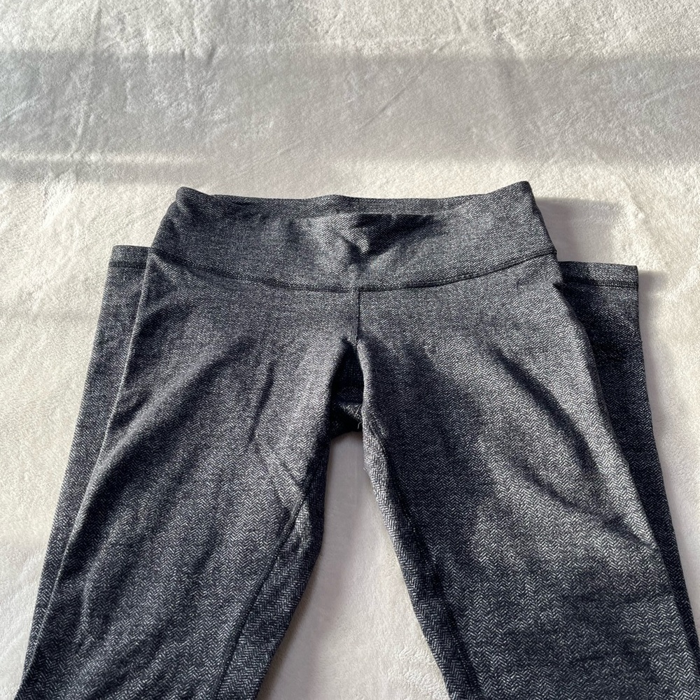 lululemon athletica Gray herringbone Leggings